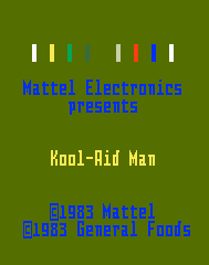 Kool-Aid Man Title Screen